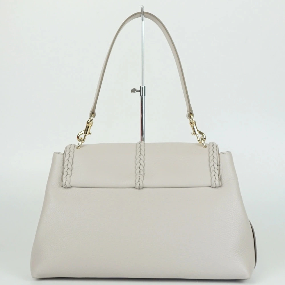 Chloe Penelope Shoulder Bag Pink Beige Cream Crossbody
